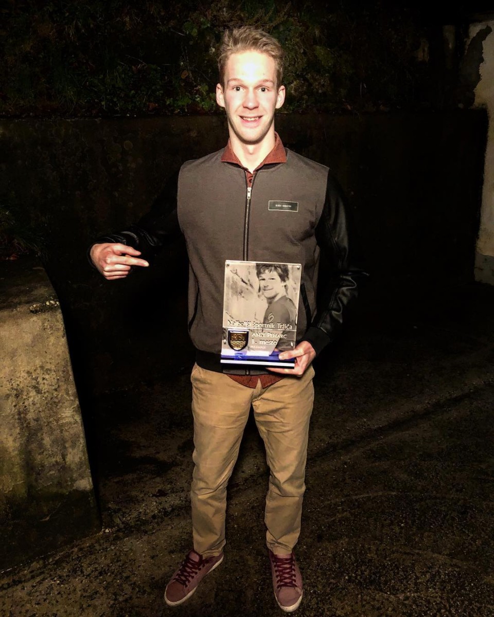 Anže Peharc - Naj športnik Tržiča 2017