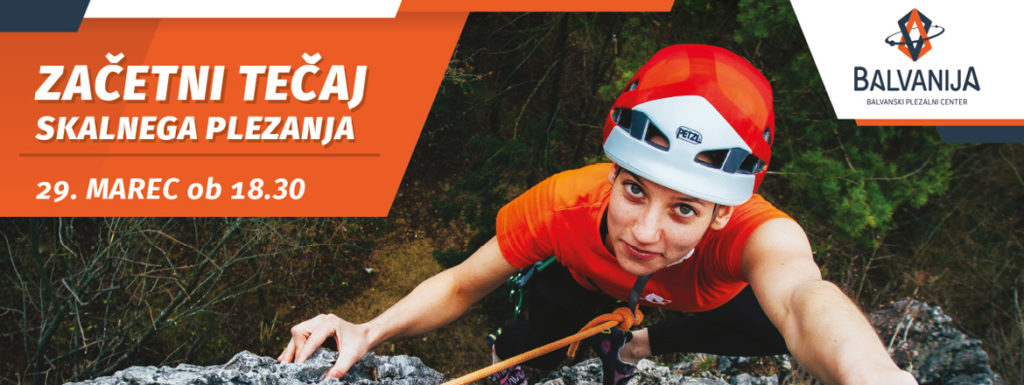 Začetni tečaj skalnega plezanja Balvanija
