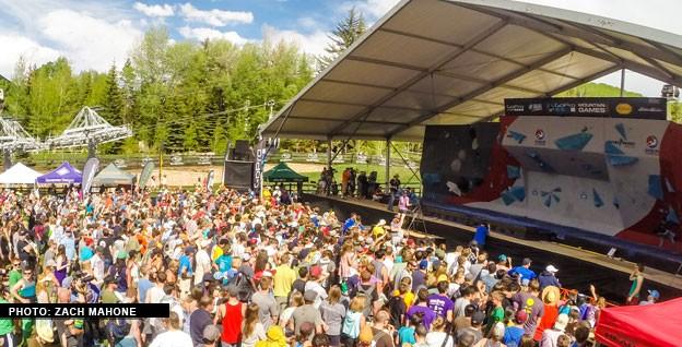 Prizorišče svetovnega pokala v Vailu.