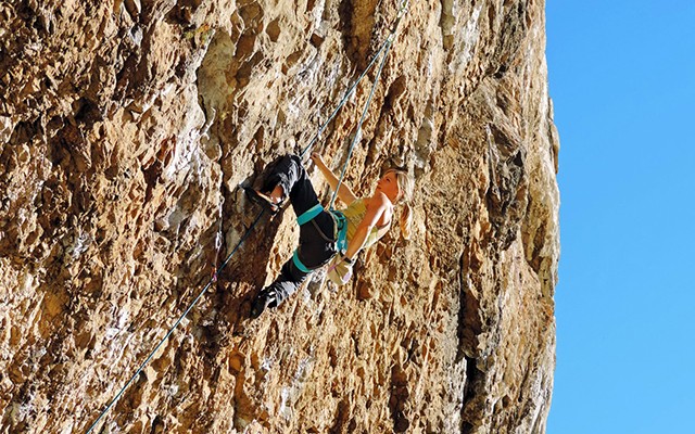 Fotografija: Jurij Ravnik, vir: Plezalni center Ljubljana